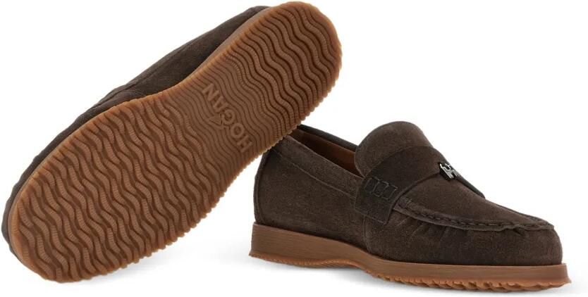 Hogan Traditionele loafers Bruin - Foto 3