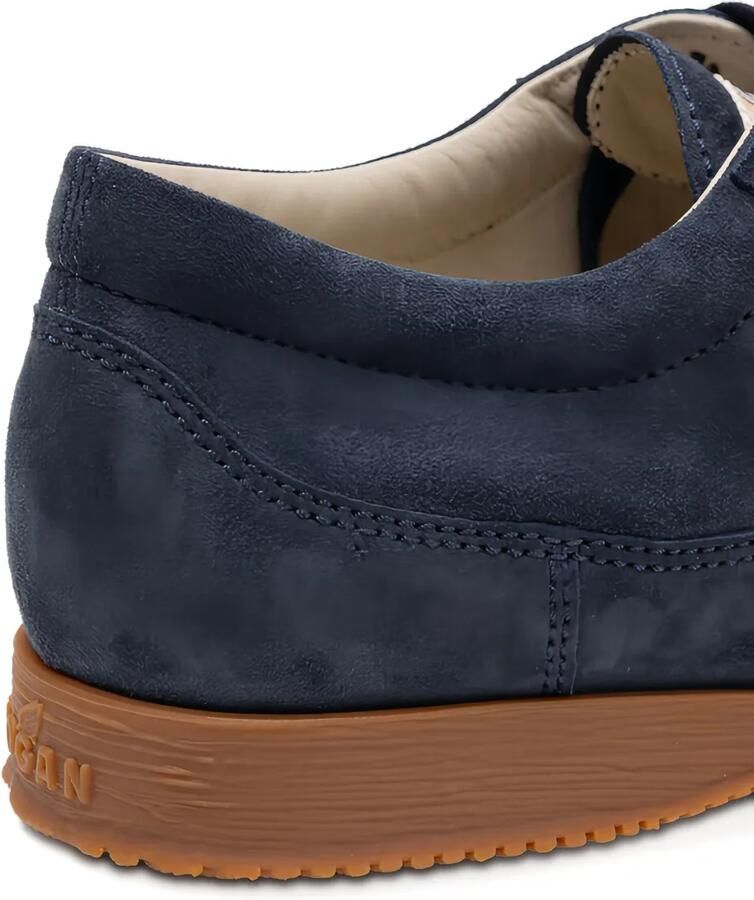 Hogan Veterschoenen met ronde neus Blauw