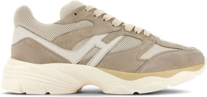 Hogan Hyperlight Allacc mesh sneakers Beige