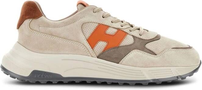 Hogan Hyperlight sneakers met vlakken Beige