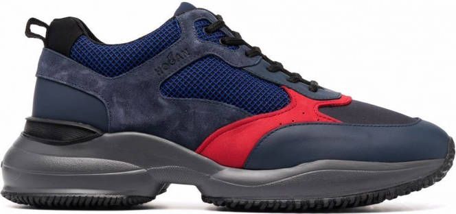 Hogan Interaction low-top sneakers Blauw