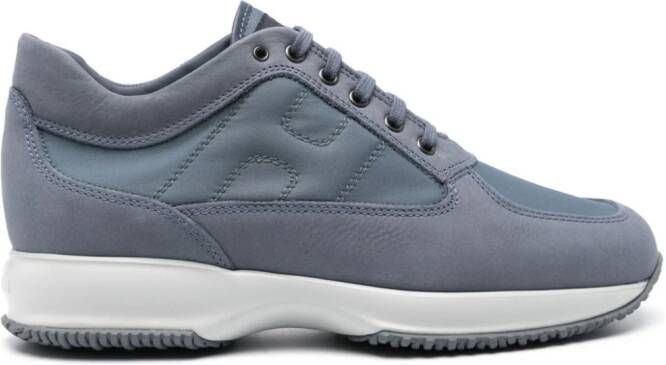 Hogan Interactive leren sneakers Blauw