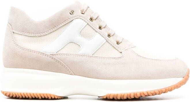 Hogan Interactive low-top sneakers Beige
