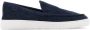 Hogan Leren loafers met ronde neus Blauw - Thumbnail 1