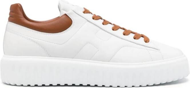 Hogan Leren sneakers Wit