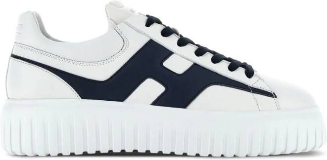 Hogan Leren sneakers Wit