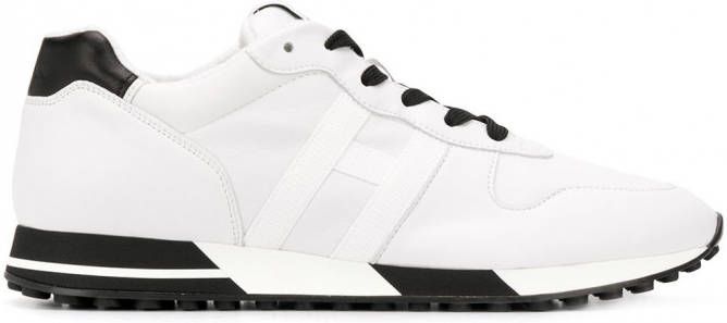 Hogan Low-top vetersneakers Wit