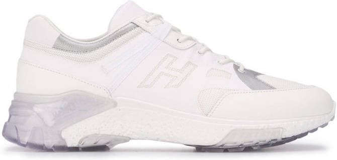 Hogan Low-top vetersneakers Wit