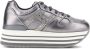 Hogan Maxi H222 sneakers met plateauzool Zilver - Thumbnail 1