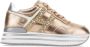 Hogan Midi sneakers met plateauzool Goud - Thumbnail 1