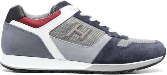 Hogan Sneakers met logoprint Blauw