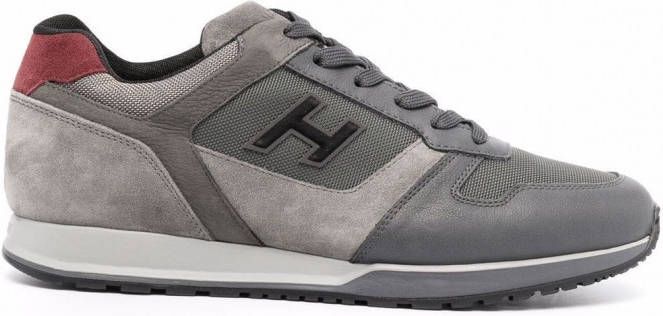 Hogan Sneakers met logoprint Grijs