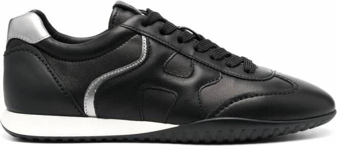 Hogan Sneakers met logo reliëf Zwart - Foto 1