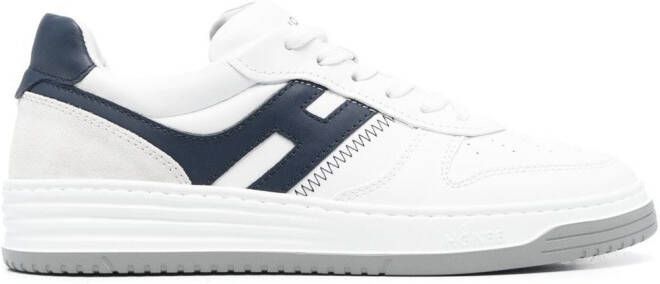 Hogan H630 sneakers met logopatch Wit