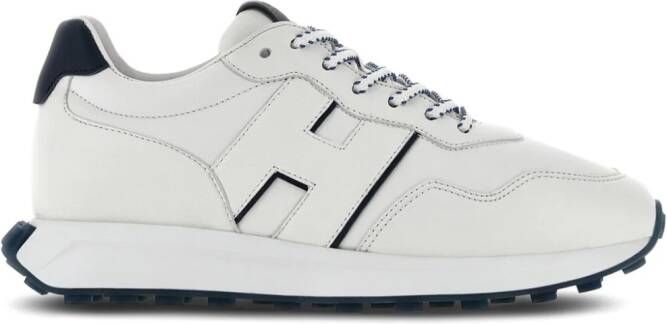 Hogan Sneakers met logopatch Wit