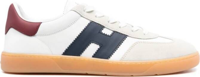 Hogan Sneakers met logoprint Beige