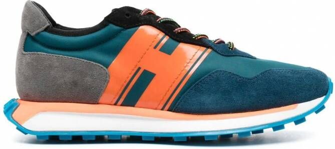 Hogan Sneakers met logoprint Blauw