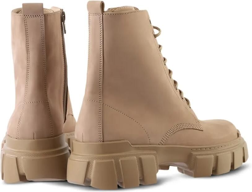 Hogl Forrest combat boots met chunky zool Beige - Foto 3