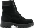 Hogl Harvest combat boots met chunky zool Zwart - Zwart
