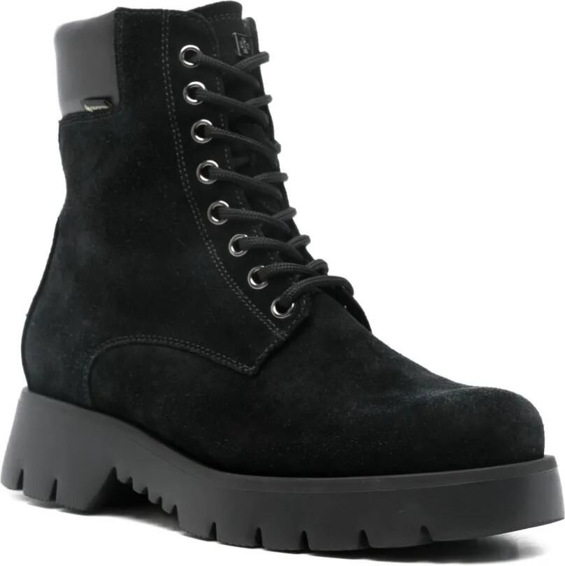 Hogl Harvest combat boots met chunky zool Zwart - Foto 3