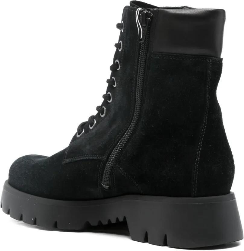 Hogl Harvest combat boots met chunky zool Zwart - Foto 2
