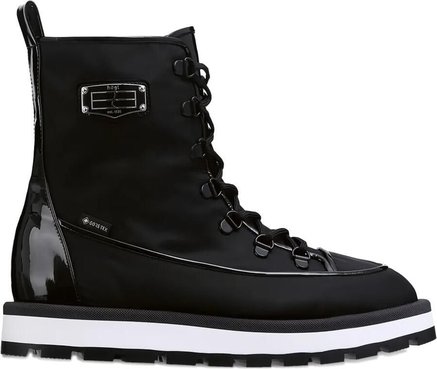 Hogl Walker combat boots met veters Zwart