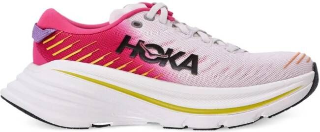 HOKA Bondi X low-top sneakers Roze