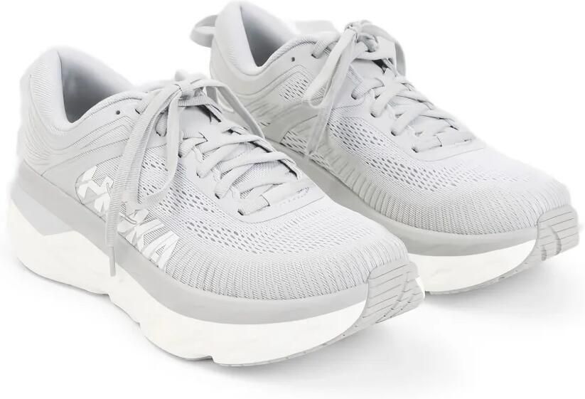HOKA Bondi 7 gebreide low-top sneakers Grijs - Foto 3