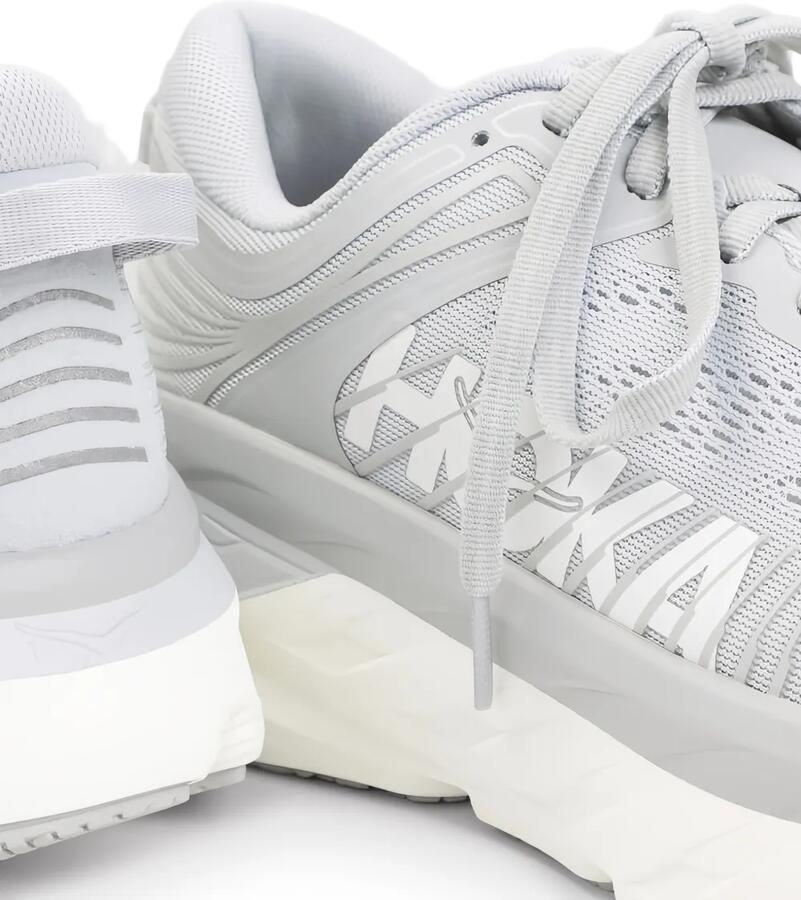 HOKA Bondi 7 gebreide low-top sneakers Grijs - Foto 2