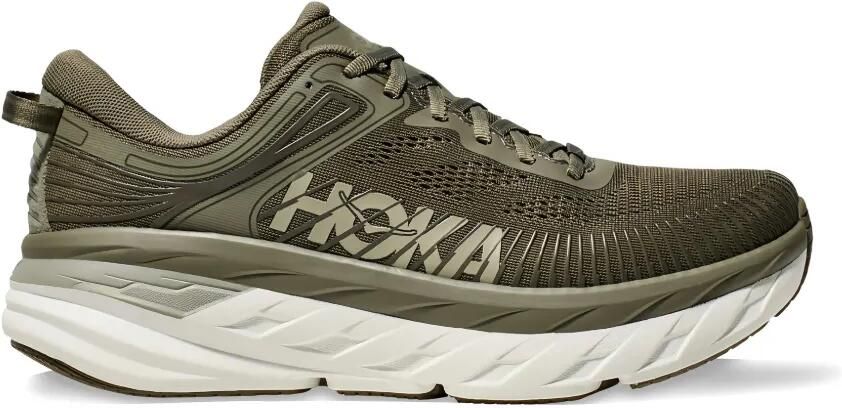 HOKA Bondi 7 low-top sneakers Groen