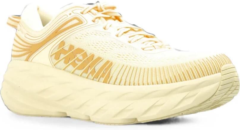 HOKA Bondi 7 mesh sneakers Geel - Foto 3