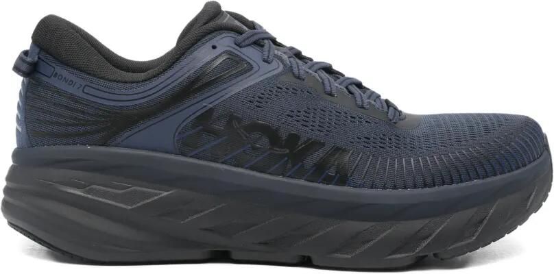 HOKA Bondi 7 sneakers met textuur Blauw