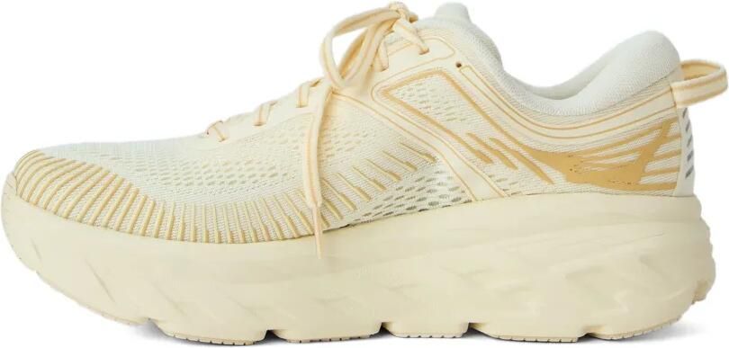 HOKA Bondi 7 sneakers van mesh met textuur Beige - Foto 4