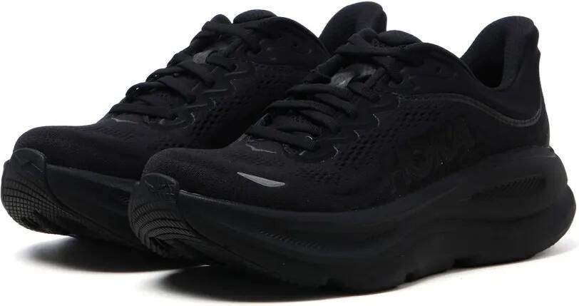 HOKA Bondi 9 chunky sneakers met mesh vlakken Zwart - Foto 4