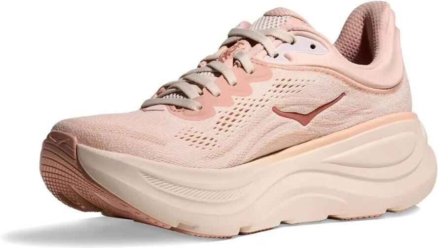 HOKA Bondi 9 low-top sneakers Roze