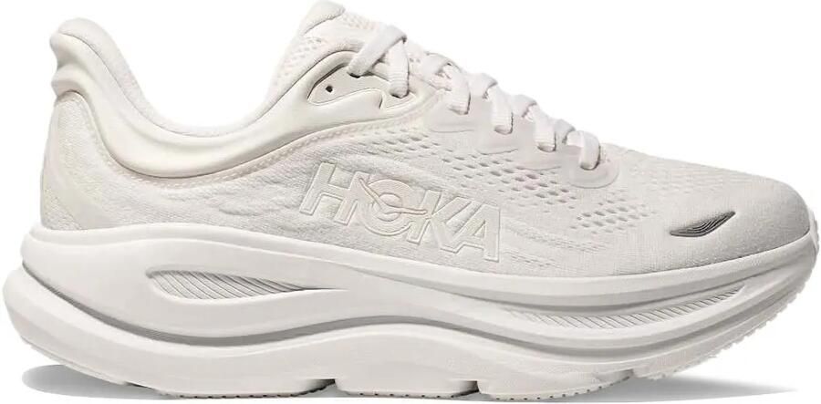 HOKA Bondi 9 "White" sneakers Wit