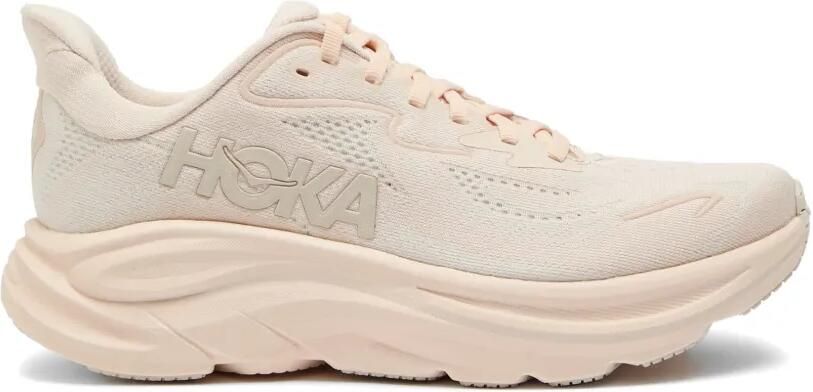 HOKA Chifton 10 sneakers met logo Beige