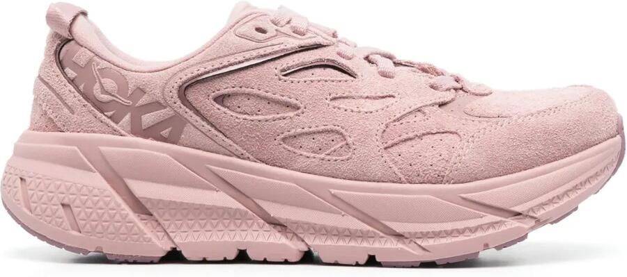 HOKA CLIFTL SUEDE "PALE MAUVE" PMV PINK