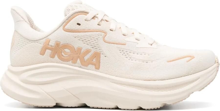 HOKA Clifton 10 sneakers Beige