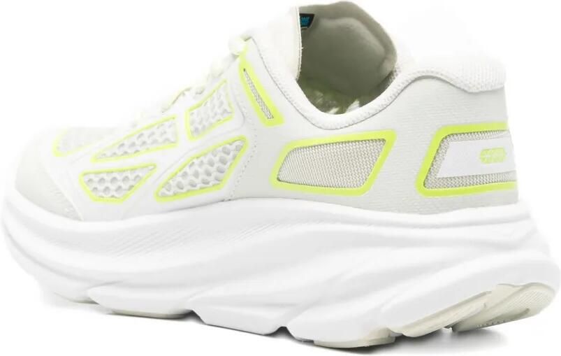 HOKA Clifton One9 sneakers met mesh vlak Wit - Foto 2