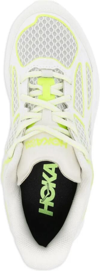 HOKA Clifton One9 sneakers met mesh vlak Wit - Foto 4
