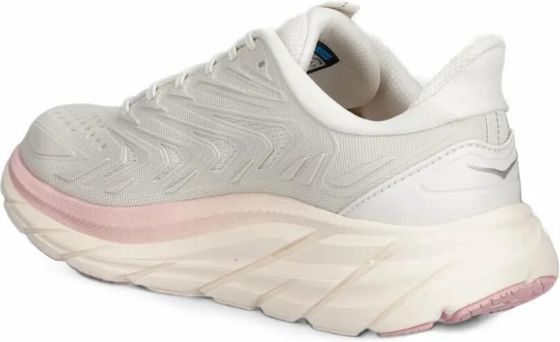 HOKA Clifton sneakers met chunky zool en veters Wit - Foto 2