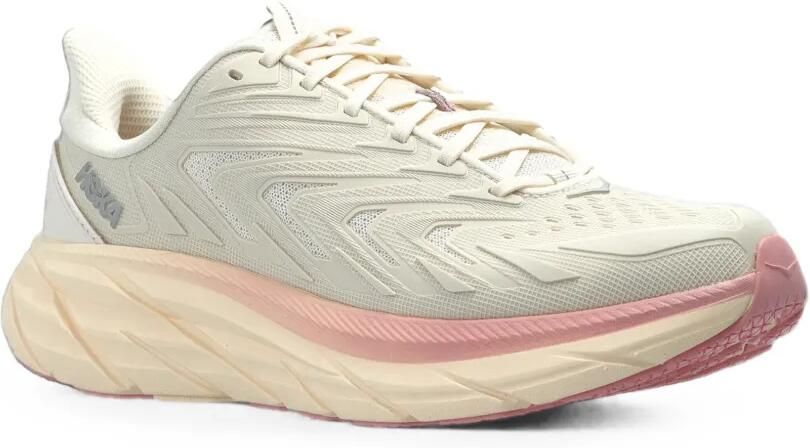 HOKA Clifton UTL mesh sneakers Beige - Foto 3