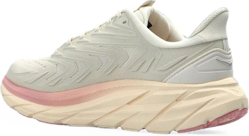 HOKA Clifton UTL mesh sneakers Beige - Foto 4