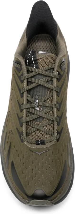 HOKA Clifton UTL sneakers met vlakken en logo-print Groen - Foto 4