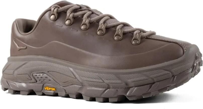 HOKA Elite Terrain System leather panelled sneakers Grijs - Foto 3