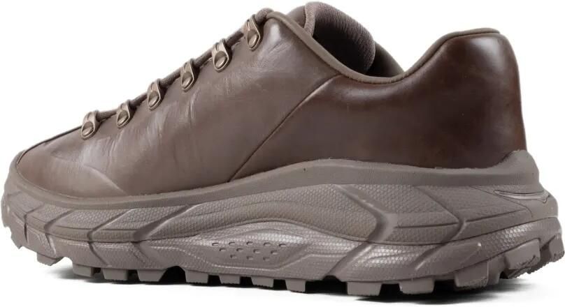 HOKA Elite Terrain System leather panelled sneakers Grijs - Foto 2