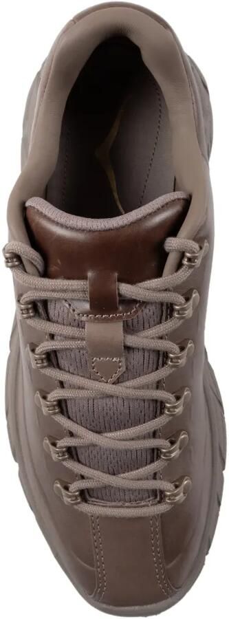 HOKA Elite Terrain System leather panelled sneakers Grijs - Foto 4