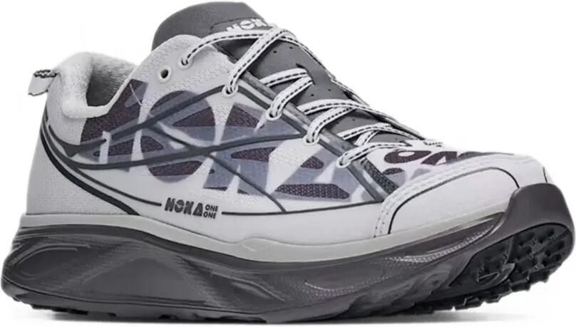 HOKA Huaka Pro low-top sneakers met logo-print Grijs - Foto 4
