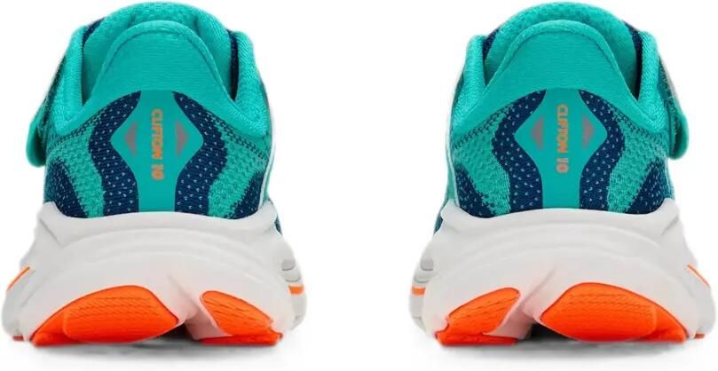 HOKA KIDS Clifton 10 sneakers met klittenband Blauw
